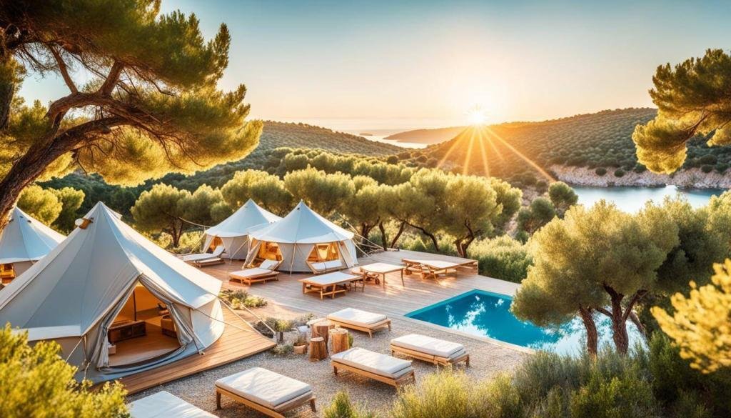 glamping mediterranée