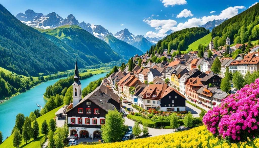 levendige dorpen Oostenrijk zomer