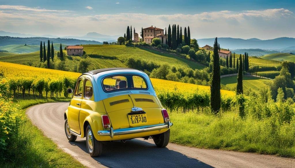 mooie plekken Italië met auto