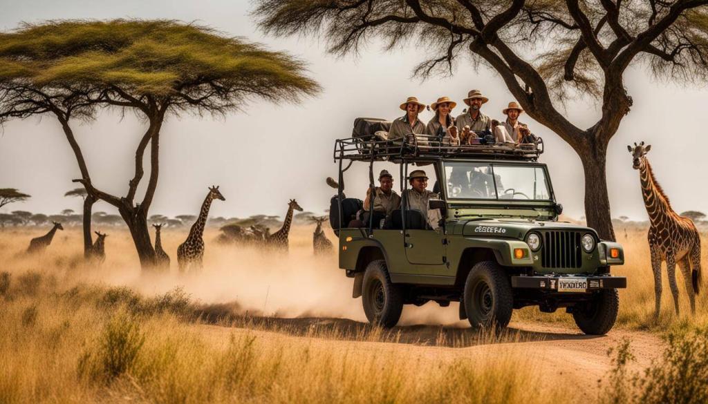 safari in Afrika